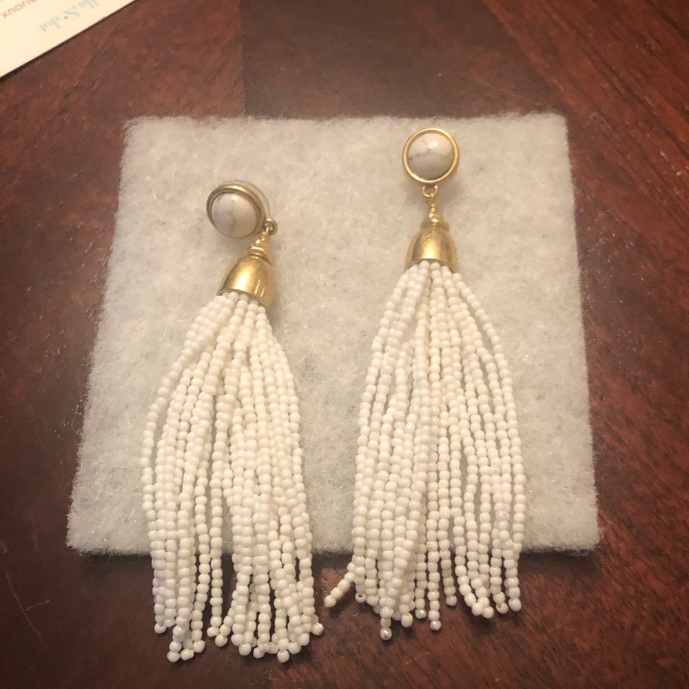 Stella & Dot Gita Tassel Earrings